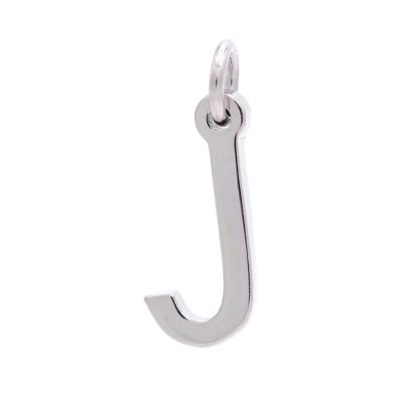 12 Pack: Sterling Silver Alphabet Charm by Bead Landing™